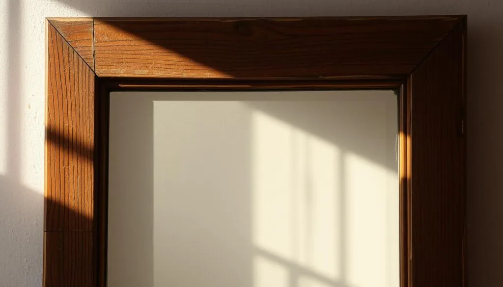mirror wood frame