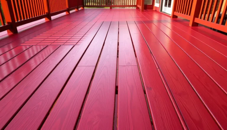 red wood stain
