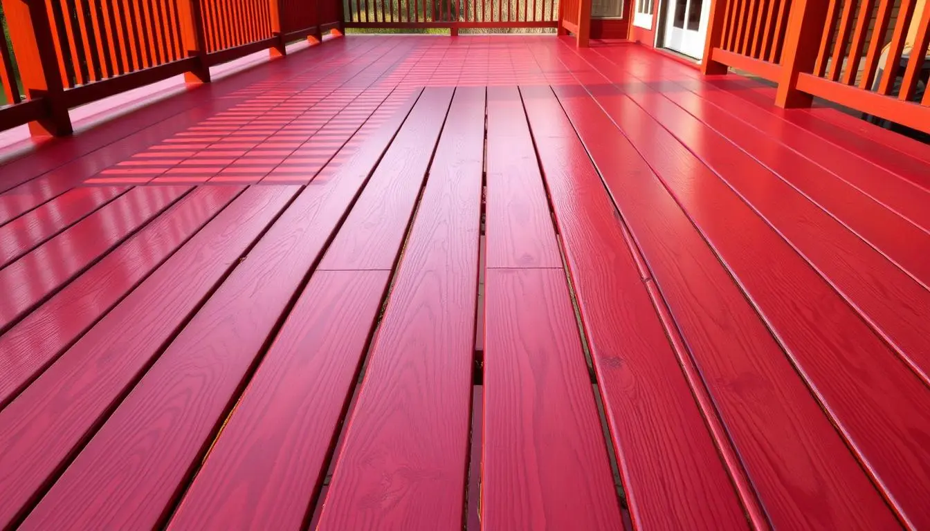 red wood stain